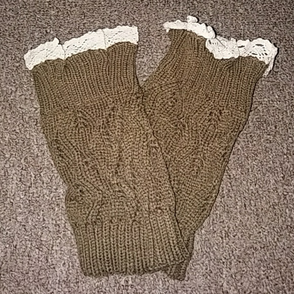 Accessories - 2/$10 Lace Trim Legwarmers